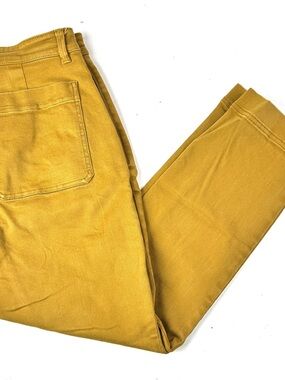 EVERLANE Women's Slim Cropped Pants Golden Brown Size 4